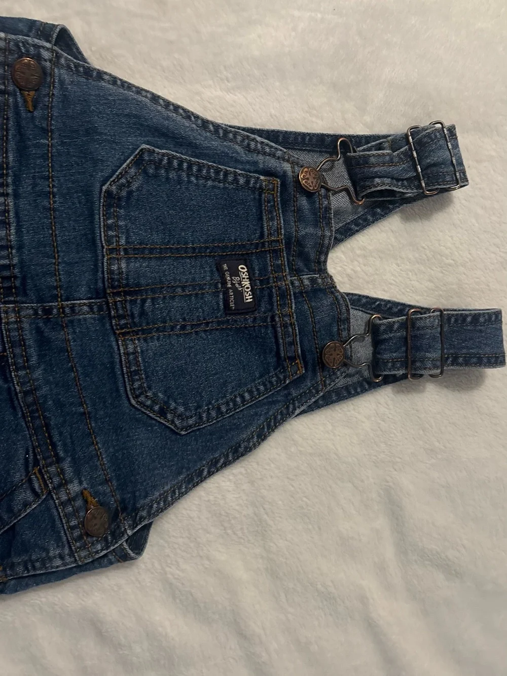 OshKosh B'gosh Blue Denim Overalls